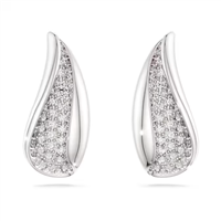 Ohrringe Swarovski Dame Classica in Silber 5745016